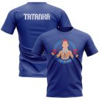 Tatanka Illustration T-Shirt (Blue)
