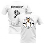 Aleksandar Mitrovic Fulham Illustration T-Shirt (White)