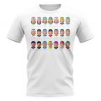 Rafa Nadal Grand Slam Champion T-Shirt (White)