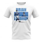 Brian Laudrup Player Collage T-Shirt (White)