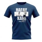 Harry Kane Player Collage T-Shirt (Navy)