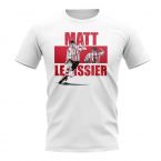 Matt Le Tissier Player Collage T-Shirt (White)