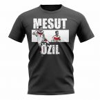 Mesut Ozil Player Collage T-Shirt (Black)