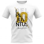Alessandro Del Piero Juventus Graphic Signature T-Shirt (White)