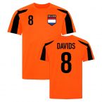 Holland Sports Training Jersey (Orange-Black) (Davids 8)