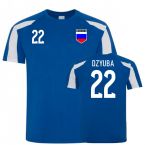 Russia Sports Training Jersey (Dzyuba 22)
