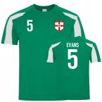 Northern Ireland Sports Training Jersey (Evans 5)