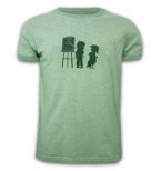 Mens Offside Melee Basic T - Green 85% cotton - 15% Acryl