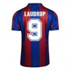 Score Draw Barcelona 1992 Home Shirt (Laudrup 9)