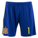 2016-17 Spain Home Shorts (1) - Kids