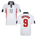 Score Draw England World Cup 1998 Home Shirt (Shearer 9)
