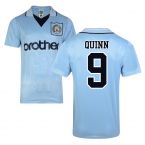 Score Draw Man City 1996 Home Shirt (Quinn 9)