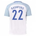 2016-17 England Home Shirt (Rashford 22) - Kids