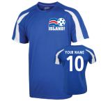 2016-17 Iceland Sports Training Jersey (Your Name)