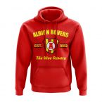 Albion Rovers Established Hoody (Red)