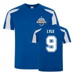 Derek Lyle Queen Of The South Sports Training Jersey (Blue)