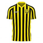 Al-Ittihad 2025-2026 Stripe Home Concept Football Kit (Libero)