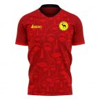 Angola 2025-2026 Home Concept Football Kit (Libero) - Womens