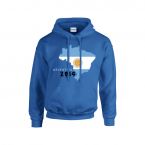 Argentina 2014 Country Flag Hoody (grey) - Kids