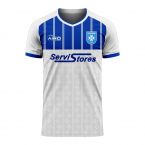 Auxerre 2025-2026 Home Concept Football Kit (Airo) - Womens