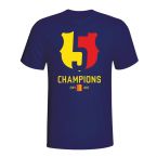 Barcelona 2015 Champions T-Shirt (Navy)