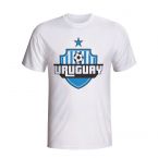 Uruguay Country Logo T-shirt (white) - Kids