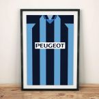 Coventry City 1996 Football Shirt Art Print