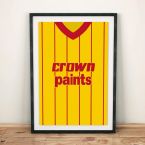 Liverpool 1982 Away Football Shirt Art Print