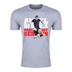 Angel Di Maria PSG T-Shirt (Grey) - Kids