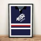 Dundee 1992 Football Shirt Art Print