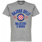 Hajduk Split Established T-Shirt - Grey