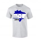 Honduras 2014 Country Flag T-shirt (grey)