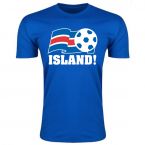 Iceland Football Federation T-Shirt (Blue)