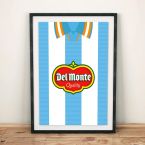 Lazio 2000 Football Shirt Art Print