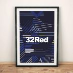 Leeds United 18/19 Away Football Shirt Art Print