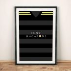 Livingston 17/18 Away Football Shirt Art Print