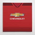 Manchester United 18/19 Football Canvas Print