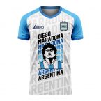 Diego Maradona Exclusive Concept Shirt (White) - Adult Long Sleeve