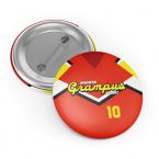 Nayoga Grampus Eight Button Badge