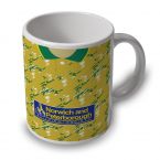 Norwich City 92-94 Football Retro Ceramic Mug