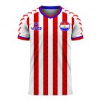 Paraguay 2025-2026 Home Concept Football Kit (Viper) - Womens