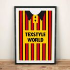 Partick Thistle 1994 Football Shirt Art Print