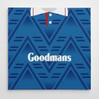 Portsmouth 1991-93 Football Canvas Print