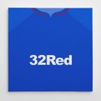 Rangers 18-19 Football Canvas Print