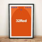 Rangers 18-19 Third Football Shirt Art Print