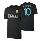 Uruguay CA2019 'Qualifiers' t-shirt FORLAN - Black