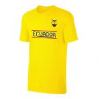 Ecuador CA2019 'Qualifiers' t-shirt - Yellow