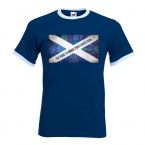 Scotland Road To Brazil 2014 T-Shirt (Navy)