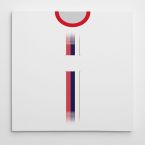 Serbia World Cup 2018 Away Football Canvas Print