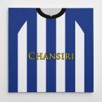 Sheffield Wednesday 18/19 Football Canvas Print